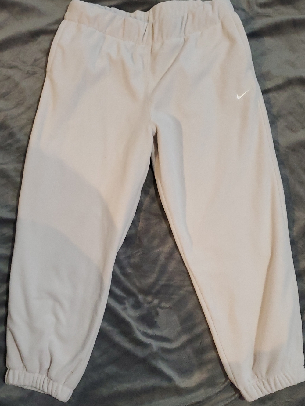 Nike Cream Women's Swoosh Fleece Joggers